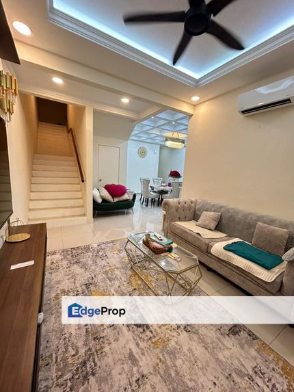 (PARTIALLY FURNISHED) Lower Unit! Crescent Park Townhouse @ Bandar Bukit Mahkota, Selangor, Bangi
