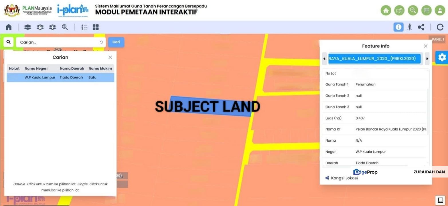 (NEXT TO SERENE MONT KIARA) 1 Acre Land @ Segambut, KL, Kuala Lumpur, Segambut