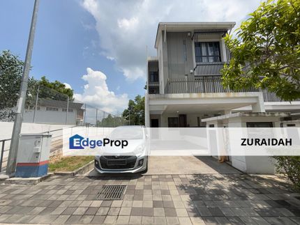 (FULLY FURNISHED) End Lot & Lower Unit! Crescent Park Townhouse, Bandar Bukit Mahkota, Selangor, Bangi