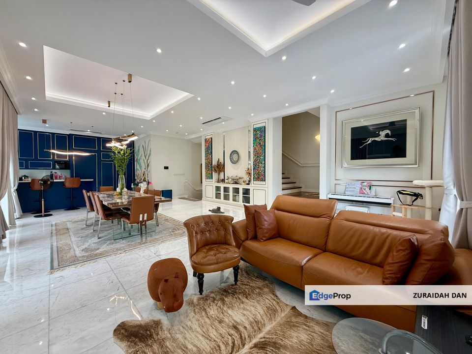 FULLY FURNISHED! PRIVATE POOL! 3 Storey Semi D @ Serene Mont Kiara, Mont Kiara, KL, Kuala Lumpur, Mont Kiara