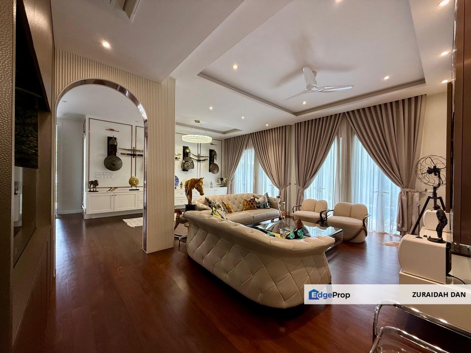 FULLY FURNISHED! PRIVATE POOL! 3 Storey Semi D @ Serene Mont Kiara, Mont Kiara, KL, Kuala Lumpur, Mont Kiara