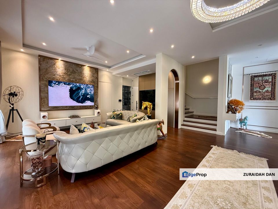 FULLY FURNISHED! PRIVATE POOL! 3 Storey Semi D @ Serene Mont Kiara, Mont Kiara, KL, Kuala Lumpur, Mont Kiara