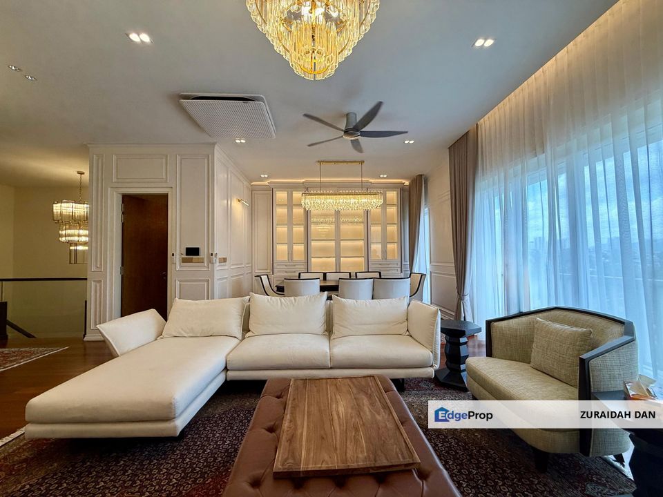 FULLY FURNISHED! Lower Unit Duplex Townhouse @ Serene Mont Kiara, KL, Kuala Lumpur, Mont Kiara