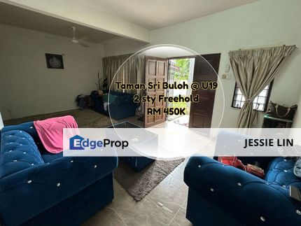 Taman Sri Buloh Sungai Buloh Double Storey House For Sale Freehold, Selangor, Sungai Buloh