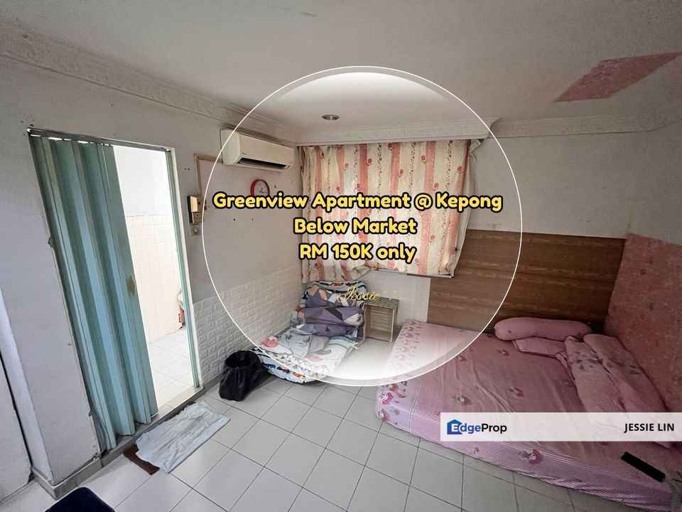 Greenview Apartment Kepong For Sale Chinese Owner, Kuala Lumpur, Kepong