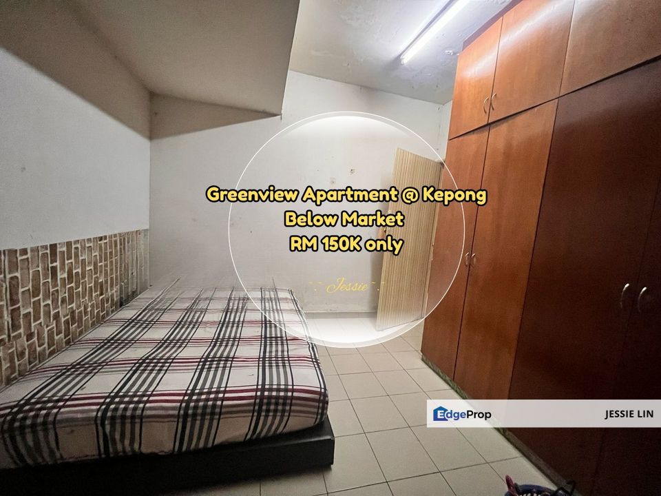 Greenview Apartment Kepong For Sale Chinese Owner, Kuala Lumpur, Kepong