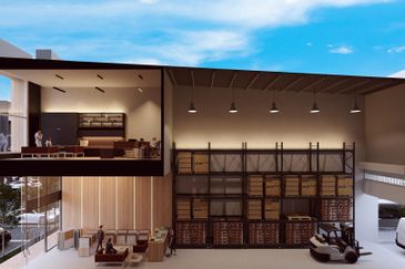 Rawang Link Factory With Private Parking For Sale Modern Design