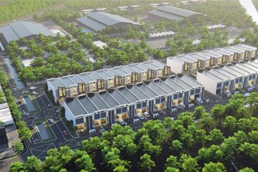 Rawang Link Factory With Private Parking For Sale Modern Design