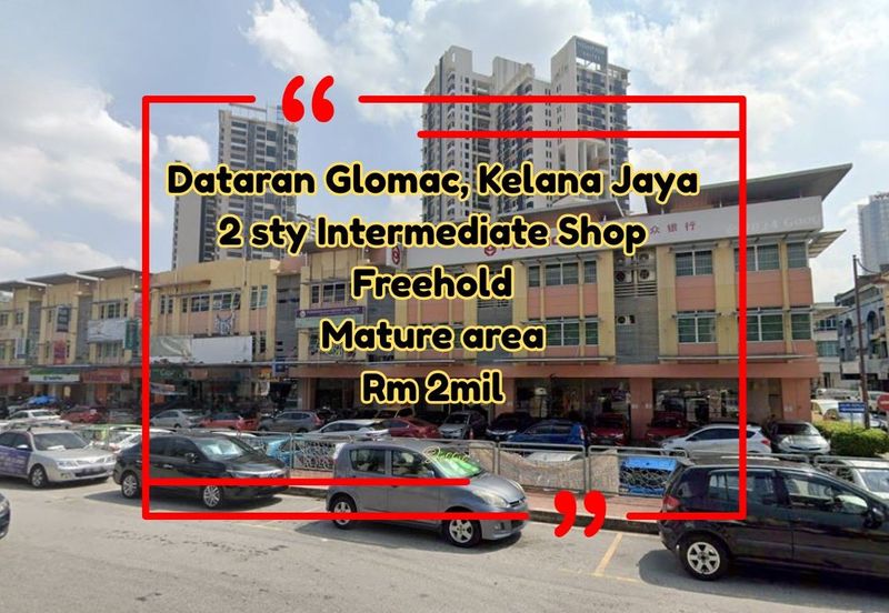 Double Storey Shop For Sale Dataran Glomac Kelana Jaya Freehold