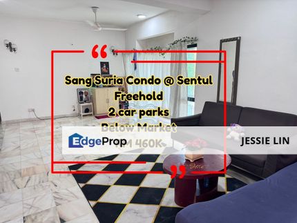 Sang Suria Condo For Sale Jln Ipoh Sentul Freehold 2 Carparks Below Market, Kuala Lumpur, Jalan Ipoh
