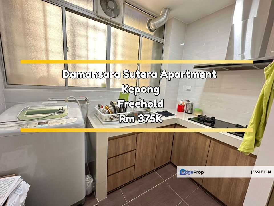 Damansara Sutera Apartment For Sale Kepong Freehold Renovated, Kuala Lumpur, Kepong