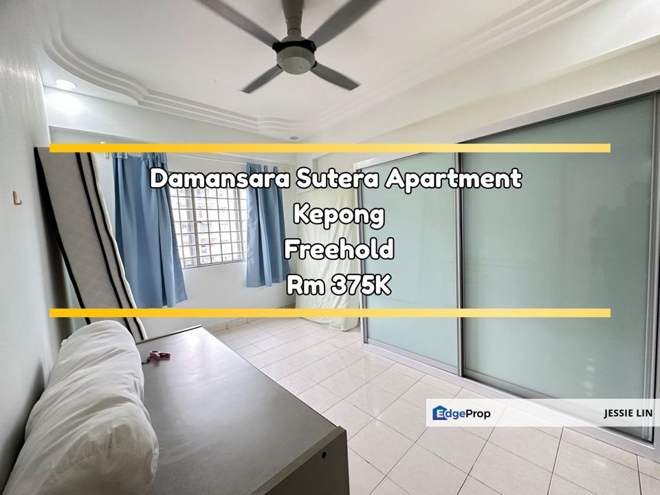Damansara Sutera Apartment For Sale Kepong Freehold Renovated, Kuala Lumpur, Kepong