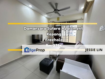 Damansara Sutera Apartment For Sale Kepong Freehold Renovated, Kuala Lumpur, Kepong