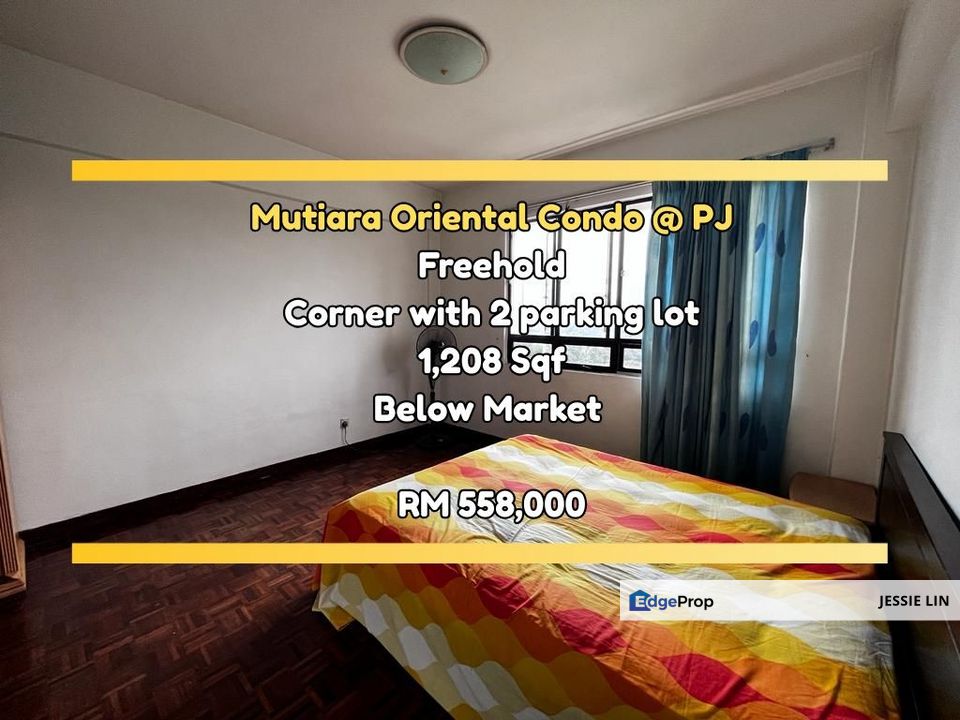 Mutiara Oriental Condo For Sale Freehold Taman Mayang PJ Near LRT Come with 2 Car Parks, Selangor, Petaling Jaya