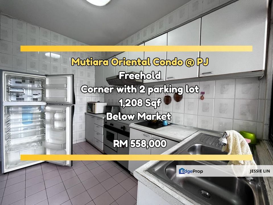 Mutiara Oriental Condo For Sale Freehold Taman Mayang PJ Near LRT Come with 2 Car Parks, Selangor, Petaling Jaya