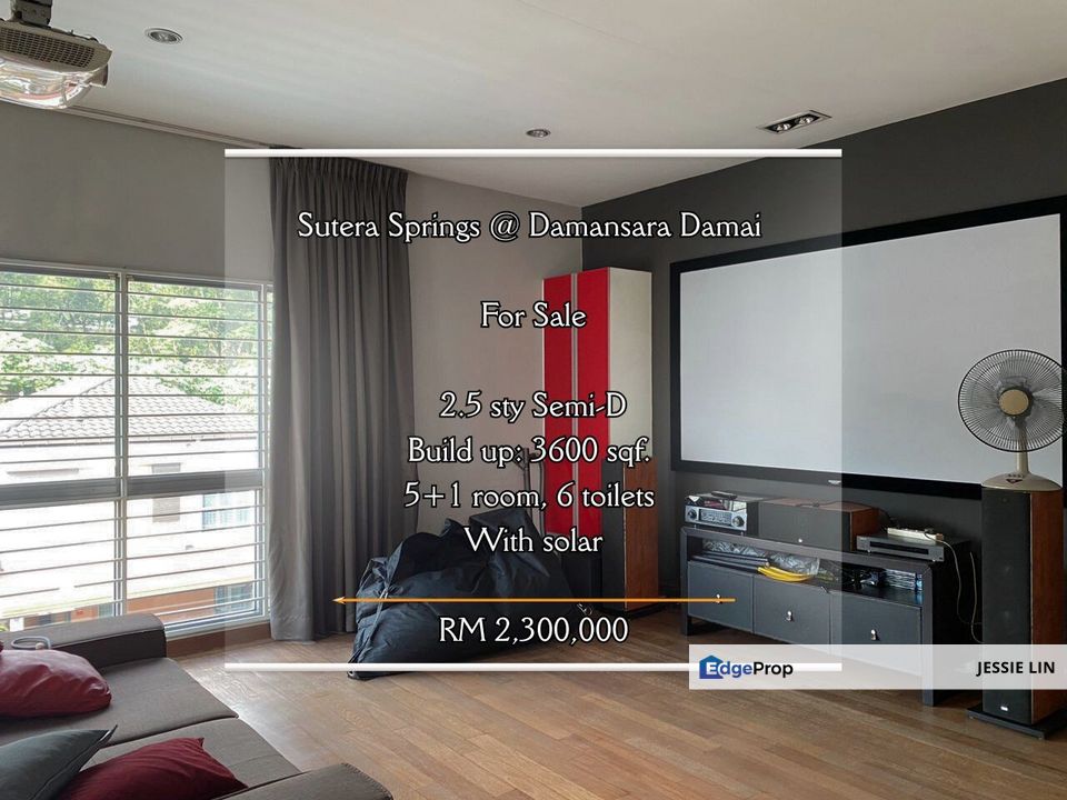 Sutera Damansara 2.5sty Semi D For Sale Sutera Damansara Damansara Damai, Selangor, Damansara Damai