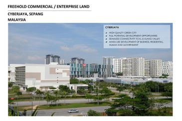 CYBERJAYA FREEHOLD COMMERCIAL LAND FOR SALE