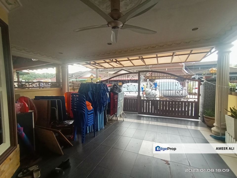 Single Storey Terrace Sungai Buloh Backyard 15-ft , Selangor, Sungai Buloh