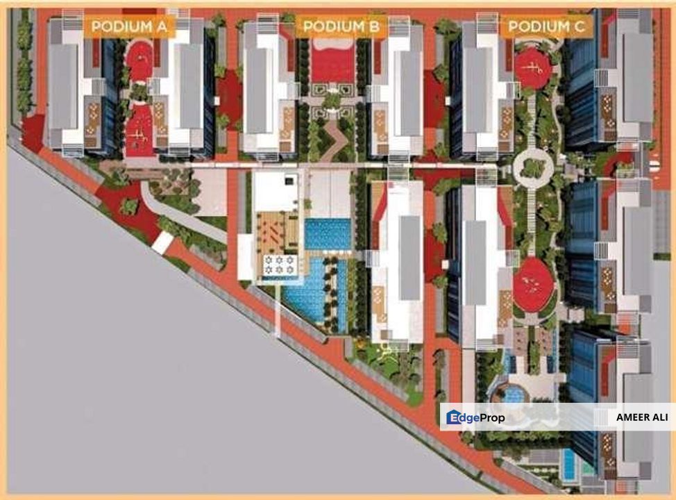 Award-winning bsp 21 residence in saujana putra, Selangor, Jenjarom