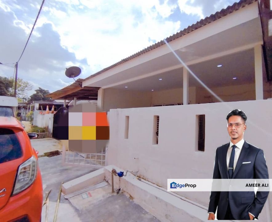 BK 1 Landed House Single Storey for Rent Just Renovated & Refurbished, Selangor, Puchong