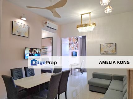 Newly Renovated Full Furnish Unit / Near to MRT 16 Sierra Unit For Rent, Selangor, Puchong South