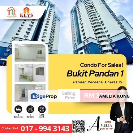 Renovated Freehold Unit For Sale, Kuala Lumpur, 