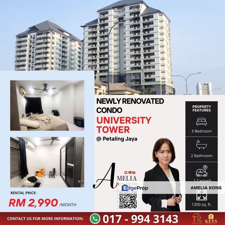 Newly Renovated Full Furnish Unit , Selangor, Petaling Jaya
