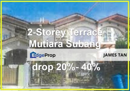 [BELOW MARKET 53K] 2-Storey Terrace @ Mutiara Subang, Selangor, Subang