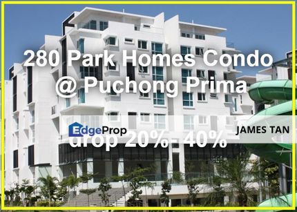 [BELOW MARKET 328K] Condominium 280 Park Homes Puchong Prima, Puchong , Selangor, Puchong