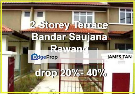  [BELOW MARKET 76K] 2-Storey Terrace, Taman Saujana Rawang, Rawang, Selangor, Rawang