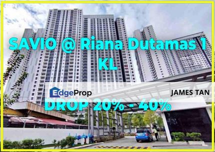  [BELOW MARKET 123K] FREEHOLD Residency SAVIO @ Riana Dutamas 1, Kuala Lumpur, Kuala Lumpur, Segambut
