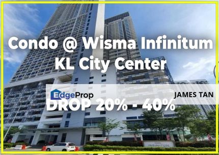 [BELOW MARKET 216K] FREEHOLD Condo @ Wisma Infinitum Kuala Lumpur, Kuala Lumpur, KL City