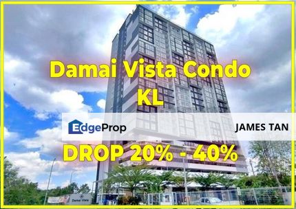 [BELOW MARKET 72K] FREEHOLD Damai Vista Condominium, Kuala Lumpur, Kuala Lumpur, Cheras