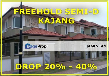 [BELOW MARKET 140K] Freehold 2-Storey Semi-D @ Wira Height Kajang, Selangor, Kajang