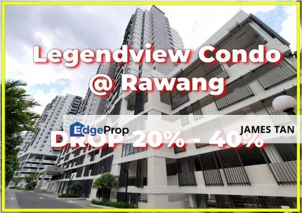  [BELOW MARKET 165K] Condominium Residensi Legendview,  Rawang, Selangor, Rawang