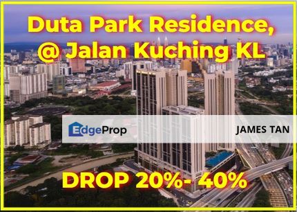 Below Market 235k Duta Park Residences, Jalan Kuching, Kuala Lumpur, Kuala Lumpur, Jalan Ipoh