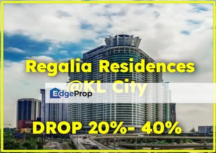 [ BELOW MARKET 226K ] Freehold Regalia Service Apartment, Kuala Lumpur, Kuala Lumpur, KL City