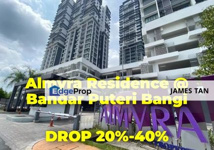 [BELOW MARKET 94K] Almyra Residence @ Bandar Puteri Bangi, 43000 Kajang, Selangor, Bangi