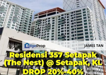 Below Market 80k Residensi 357 Setapak (The Nest)  @ Setapak, KL , Kuala Lumpur, Setapak
