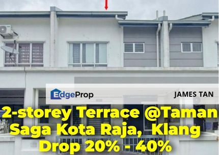  [BELOW MARKET 95K] 2-storey Terrace @Taman Saga Kota Raja,  Klang, Selangor, Klang