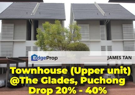  [BELOW MARKET 210K] Townhouse (Upper unit) @ The Glades, Putra Heights, Puchong, Selangor, Putra Heights