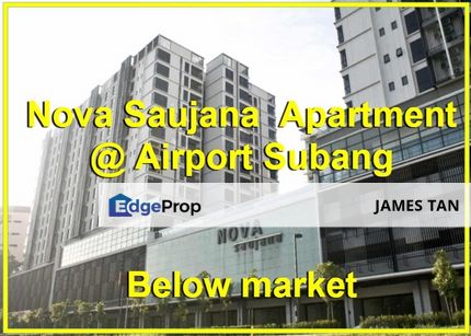 [BELOW MARKET 298K] Nova Saujana @ Jalan Lampangan Terbang Subang, Selangor, Shah Alam