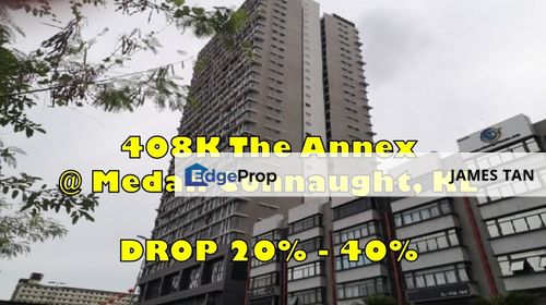 BELOW MARKET 102K   📍The Annex @ Medan Connaught, Kuala Lumpur, Kuala Lumpur, Cheras