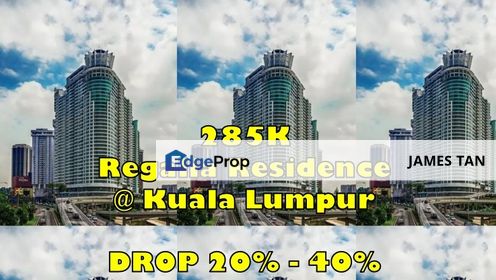 Save 150k Regalia Service Apartment @ Jalan Anjung Putra, Kuala Lumpur, Kuala Lumpur, KL City