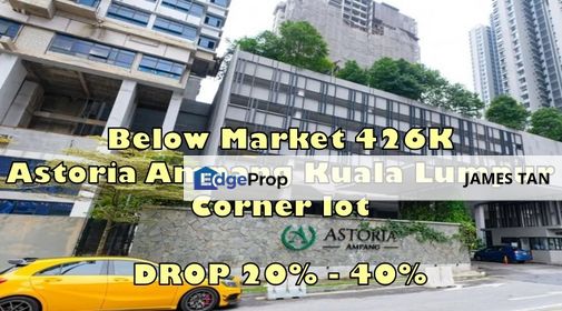  BELOW MARKET 426K 📍Astoria Ampang Corner lot @ Residensi Xtreme Meridian , Kuala Lumpur, Selangor, Ampang