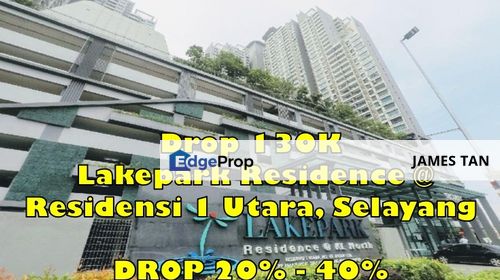 Save 130k Lakepark Residence @ KL North (Residensi 1 Utara, Selayang   , Selangor, Selayang