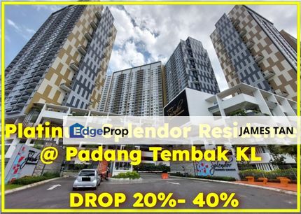 [ BELOW MARKET 95K ] Residensi Semarak Platinum (Splendor), Padang Tembak KL   , Kuala Lumpur, Keramat