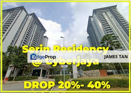 [ BELOW MARKET 129K ] FREEHOLD Condo Serin Residency Cyberjaya , Selangor, Cyberjaya