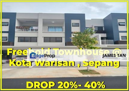 [BELOW MARKET 135K] Freehold Townhouse @ Kota Warisan , Sepang, Selangor, Sepang