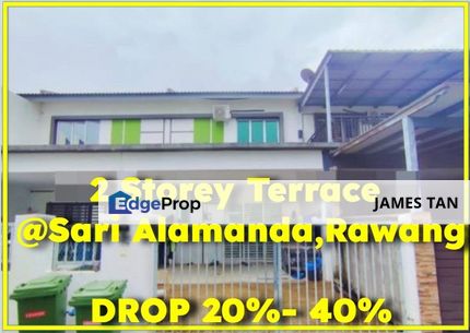  [BELOW MARKET 76K] FREEHOLD 2 Storey Terrace @ Sari Alamanda, Rawang, Selangor, Rawang